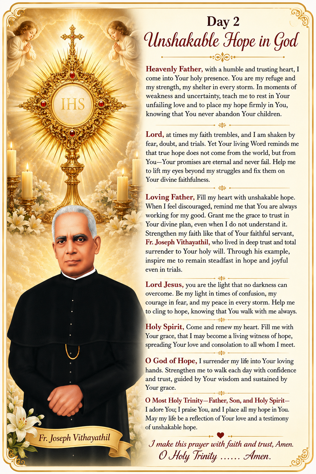 Day 2 Prayer English